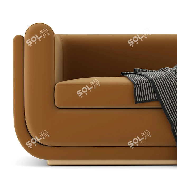 Modern RH Matteo Sofa 3D model image 2