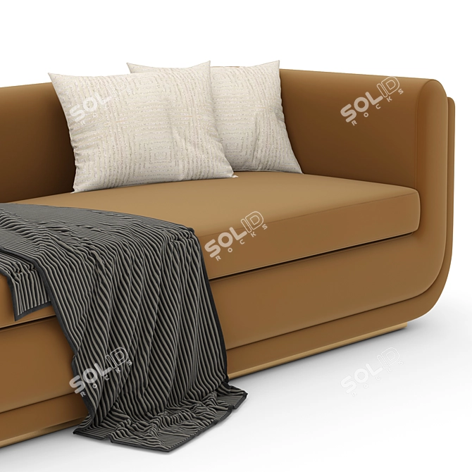 Modern RH Matteo Sofa 3D model image 3