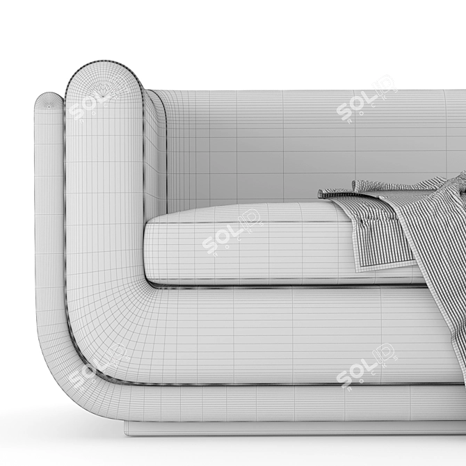 Modern RH Matteo Sofa 3D model image 6