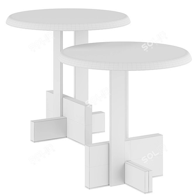 Bonaguro Design Joaquim Side Table 3D model image 3