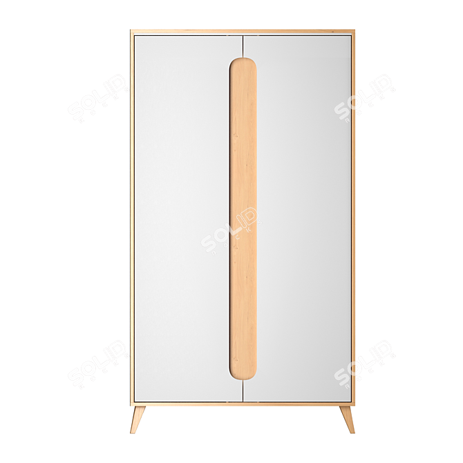 Modern Bookshelf 11 Nova 3D model image 2