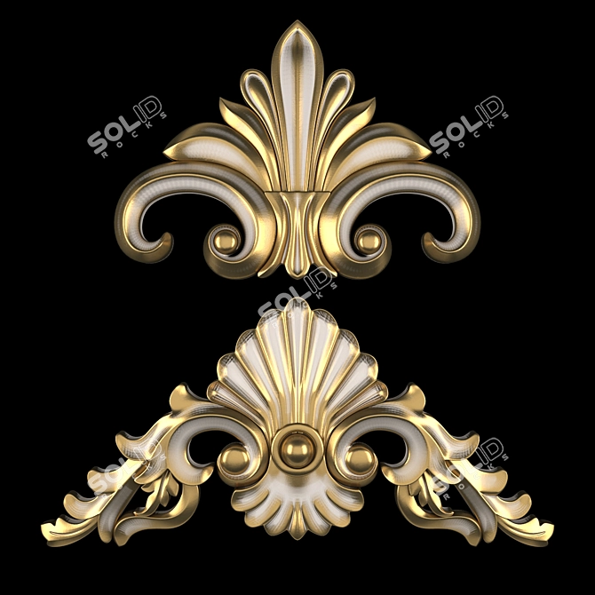 Techno Ornament Design Project 3D model image 3