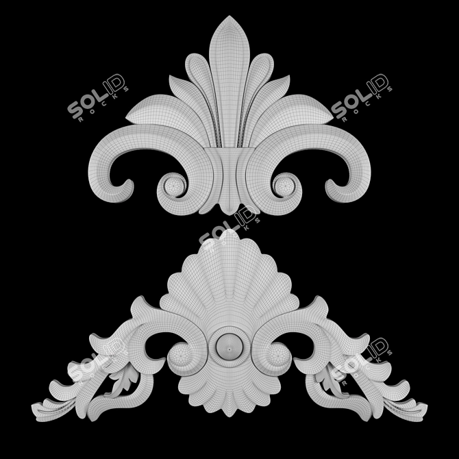 Techno Ornament Design Project 3D model image 5