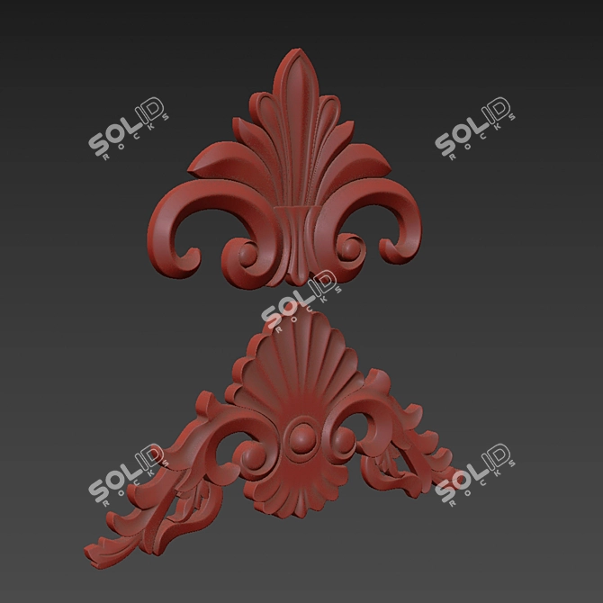 Techno Ornament Design Project 3D model image 6