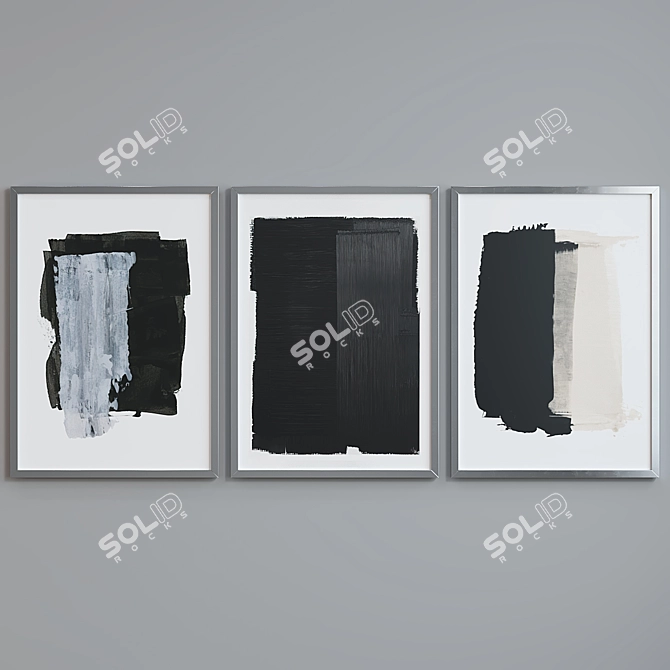 Abstract Frame Set 1004 3D model image 3