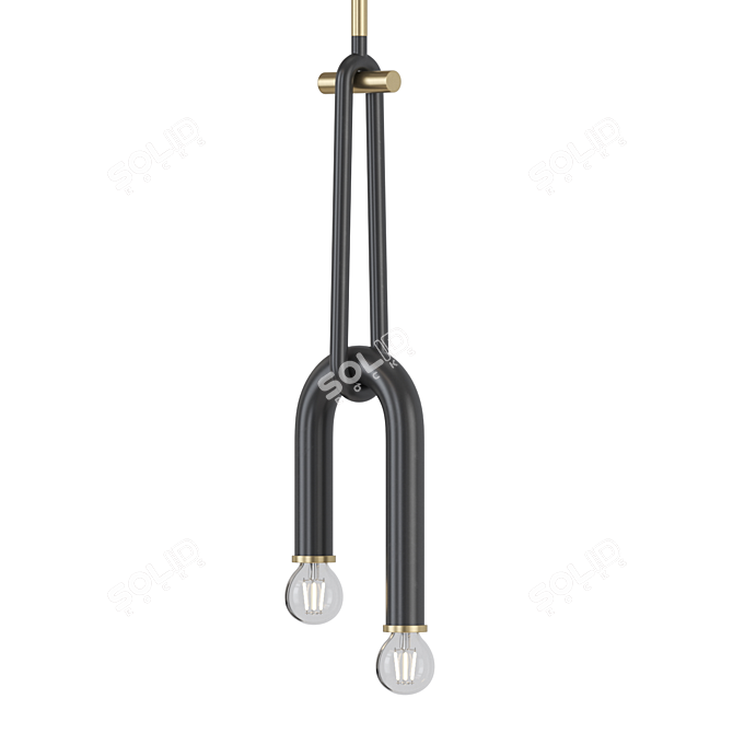 CAVALLO Pendant Light Fixture 3D model image 2