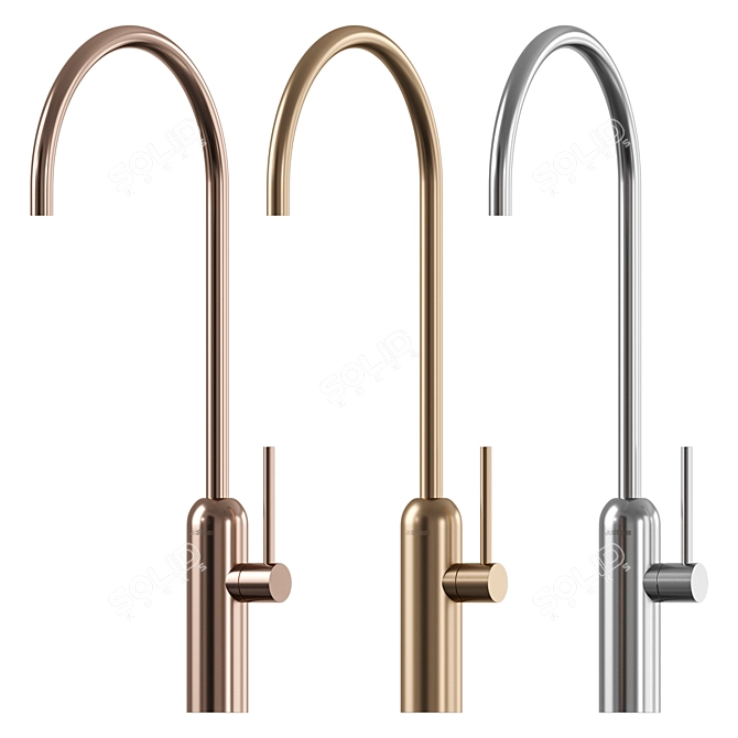 Modern Space-Saving Water Dispenser 3D model image 1