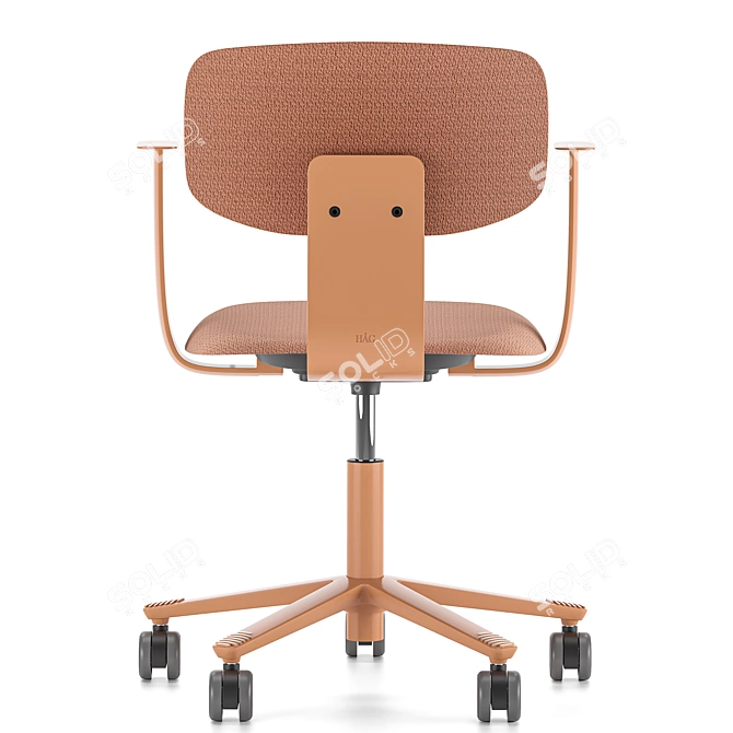 Title: Modern Flexible Office Chair 3D model image 5