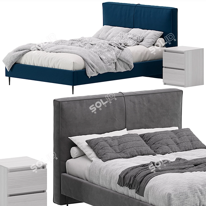 Ebi 140 Happy Light Bed 3D model image 2