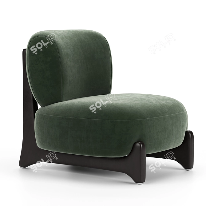 Modern Tobo Armchair 2014 Version 3D model image 2