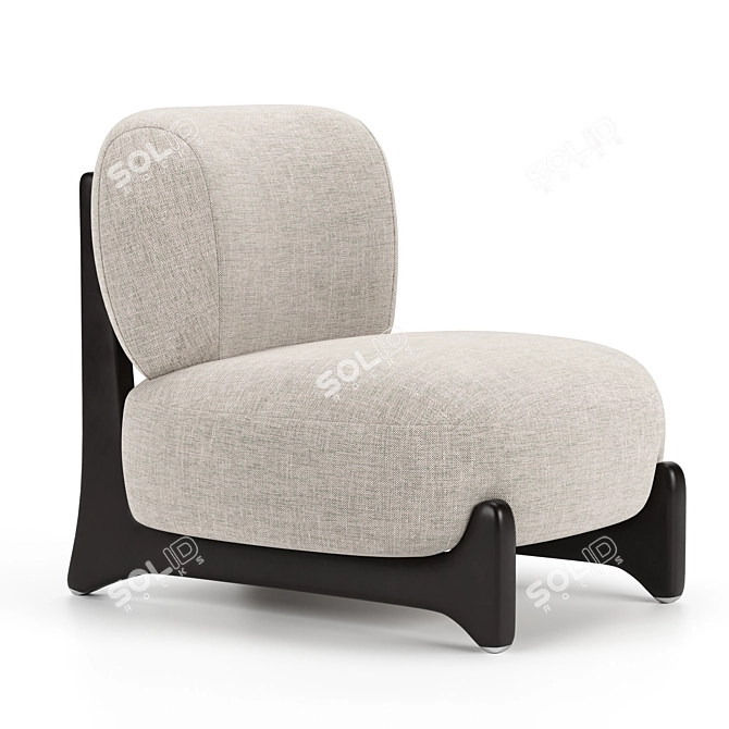 Modern Tobo Armchair 2014 Version 3D model image 3