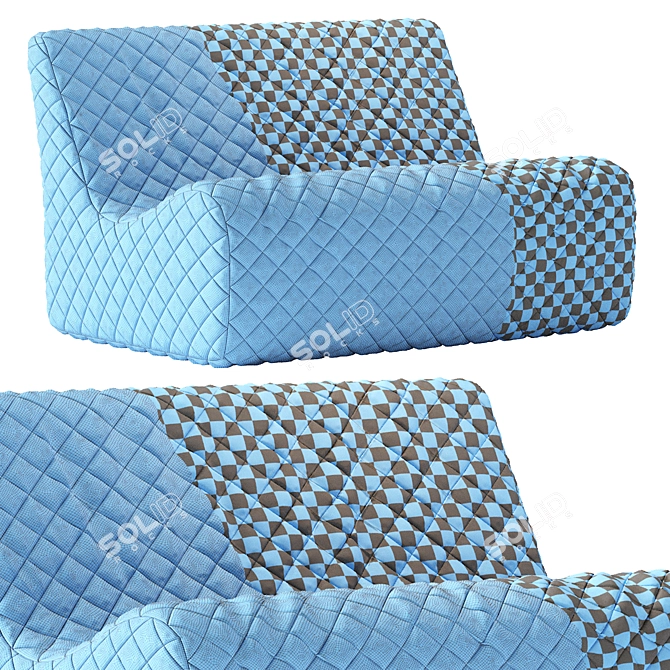 Luxurious Lure Sofa 2013 3D model image 7