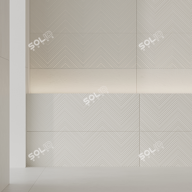 Lumina Tile Peak Light Collection 3D model image 1