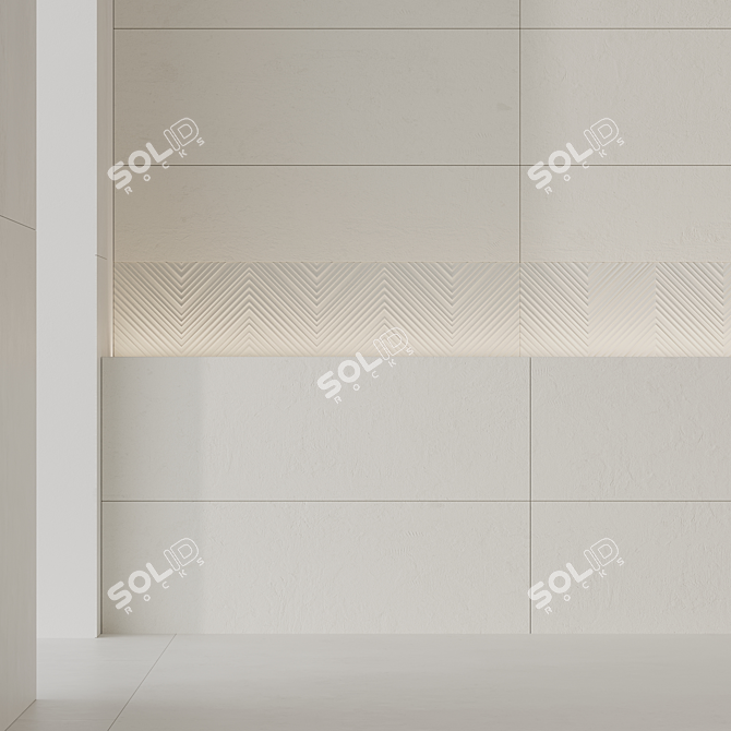 Lumina Tile Peak Light Collection 3D model image 2