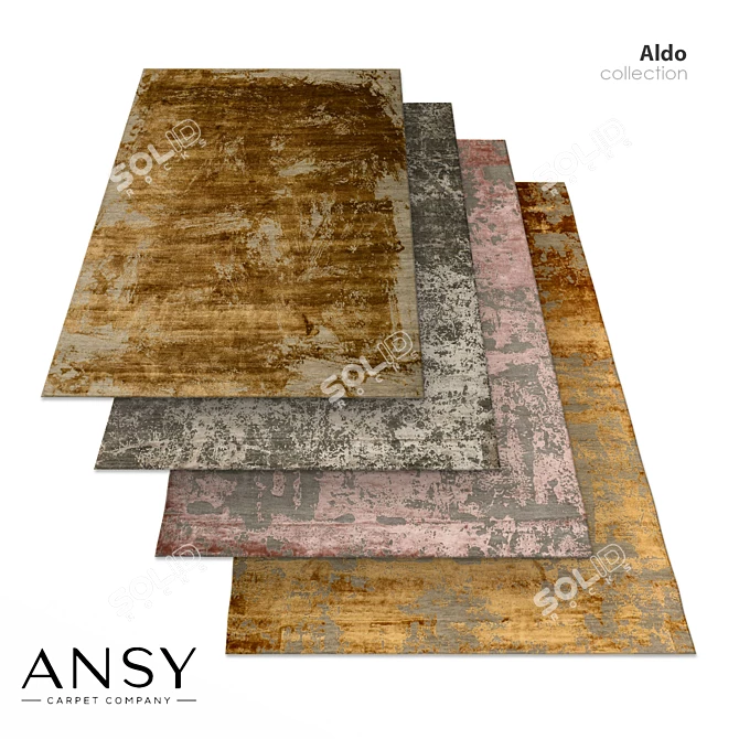 Superior Aldo Collection Carpets 3D model image 1