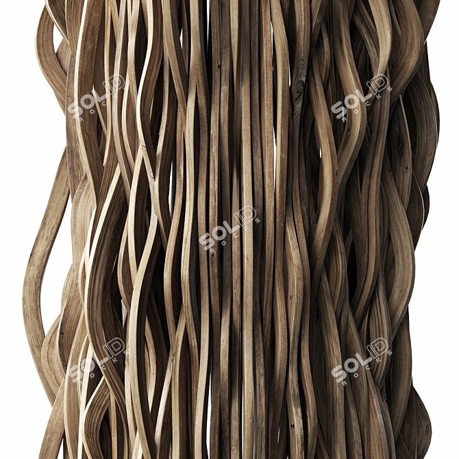 Parametric Module with Textures|rDifferent Rendering Options 3D model image 2