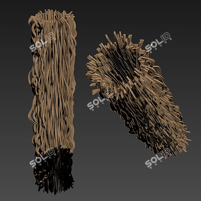 Parametric Module with Textures|rDifferent Rendering Options 3D model image 6