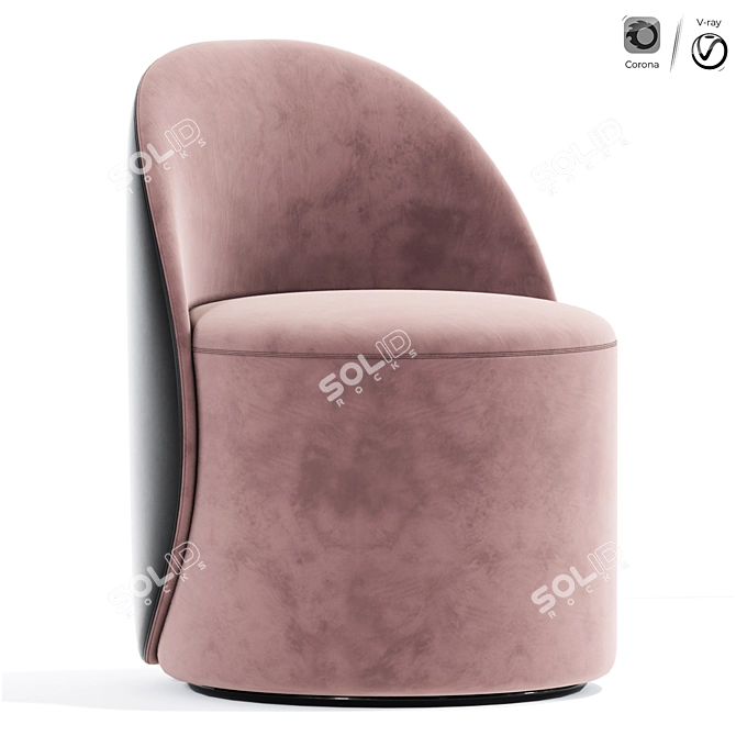  Virtual Makeup Stool 3D Model 3D model image 1