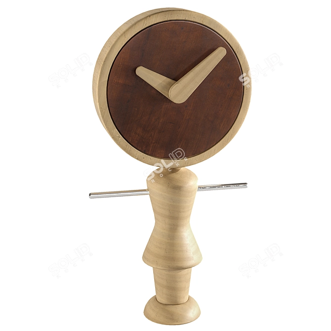 Modern Clock Model 2016 3D model image 2