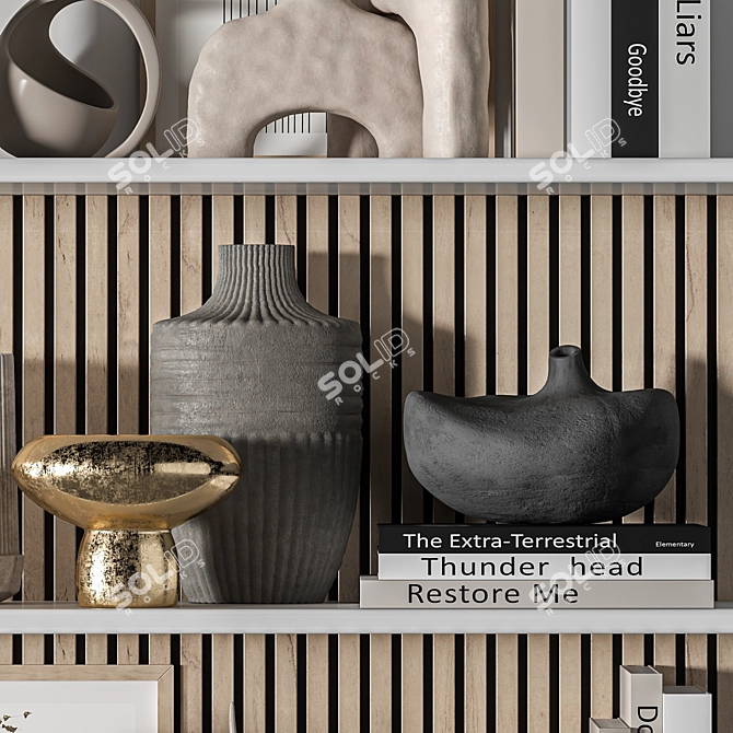 Premium Quality Decorative Model Set 3D model image 4