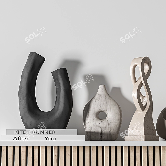 Premium Quality Decorative Model Set 3D model image 6