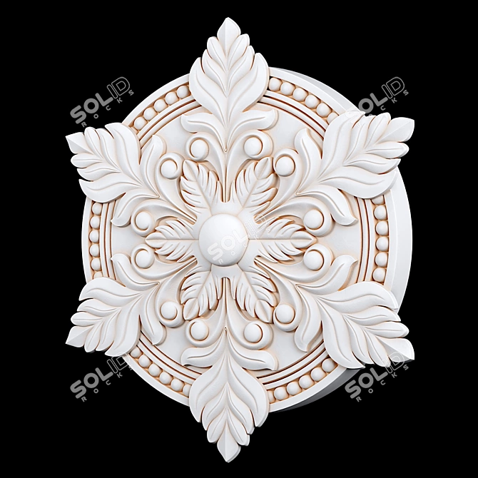 Decorative 3D Ornament Pack 3D model image 1