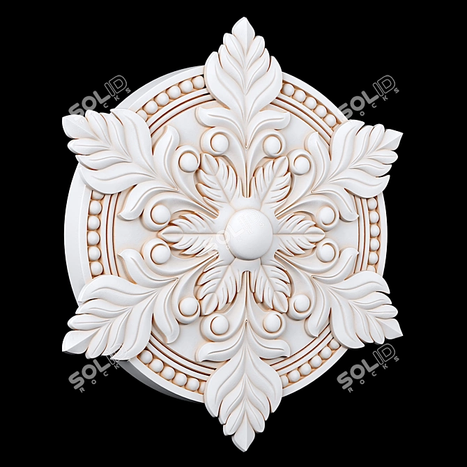 Decorative 3D Ornament Pack 3D model image 2