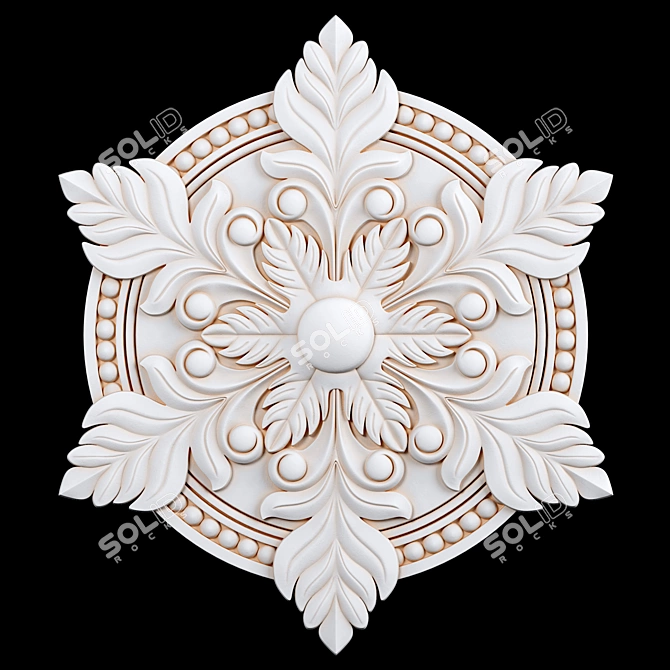 Decorative 3D Ornament Pack 3D model image 3