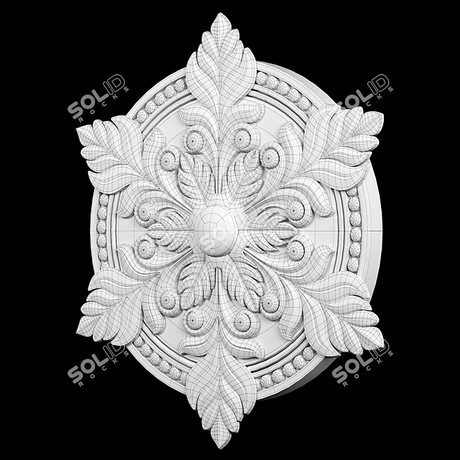 Decorative 3D Ornament Pack 3D model image 4