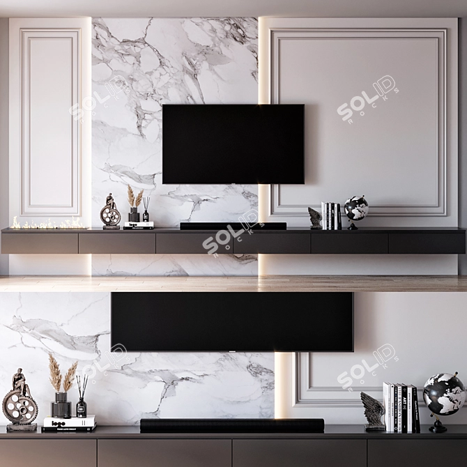 Samsung TV Wall Mount 24 3D model image 1