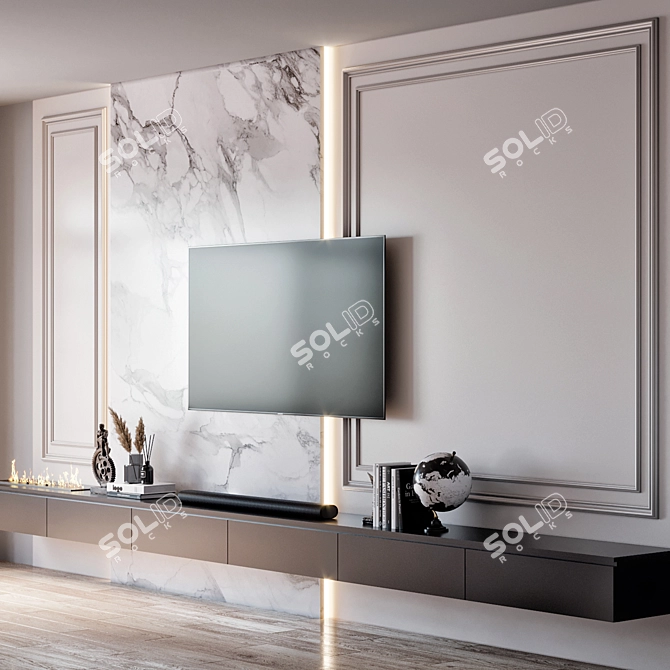 Samsung TV Wall Mount 24 3D model image 2