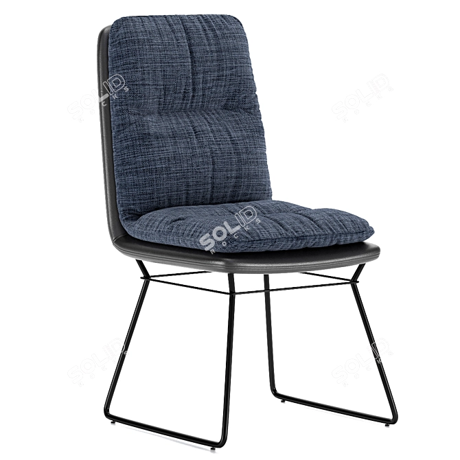 Realistic 3D Verdi Chair Model 3D model image 2