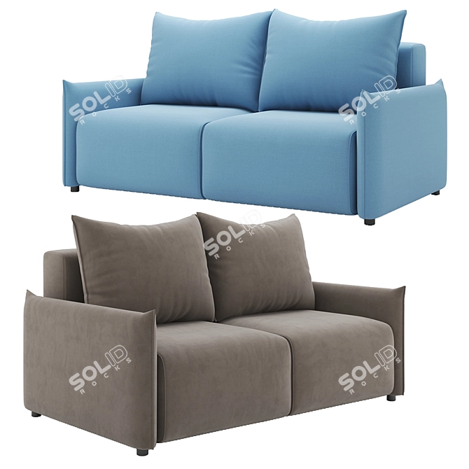 Floris 2-Seater Sofa Set 3D model image 2