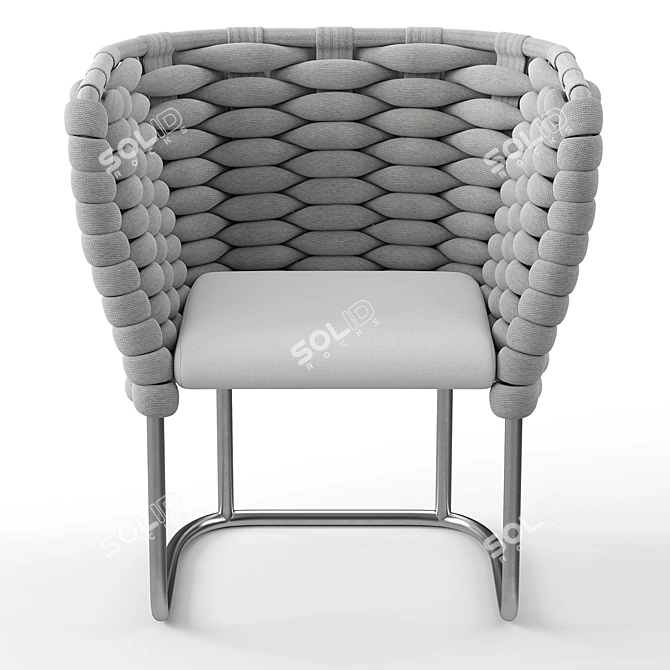 Ami Chair by Paola Lenti 3D model image 3