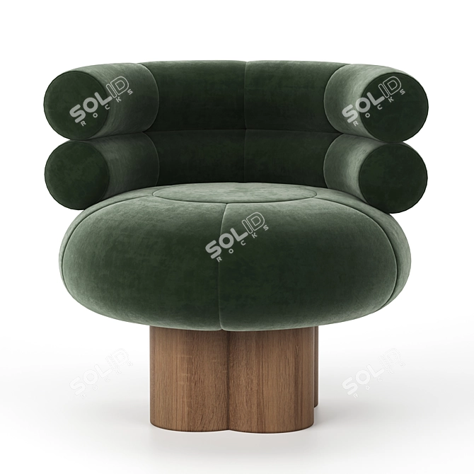 Modern Lana Chair 2014 Edition 3D model image 3