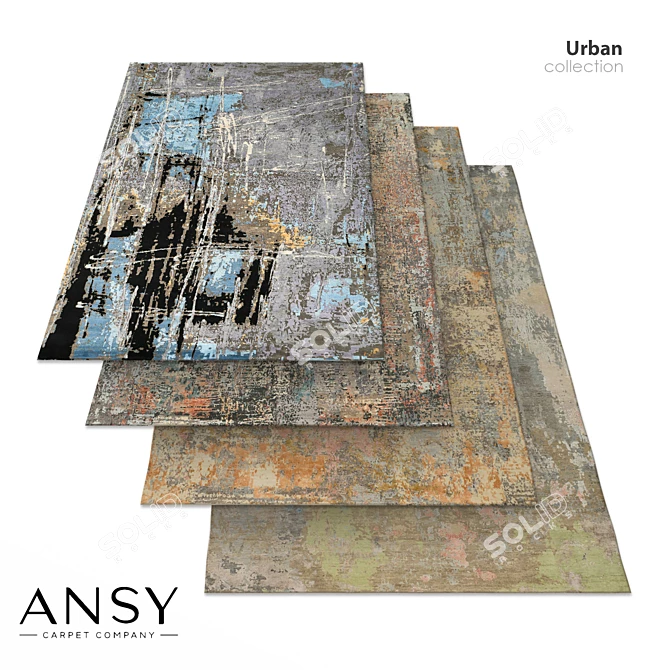 Urban Silk Wool Collection by ANSY 3D model image 1