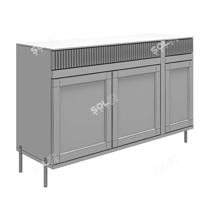 Kondratev Sideboard: Elegant Storage Solution 3D model image 4