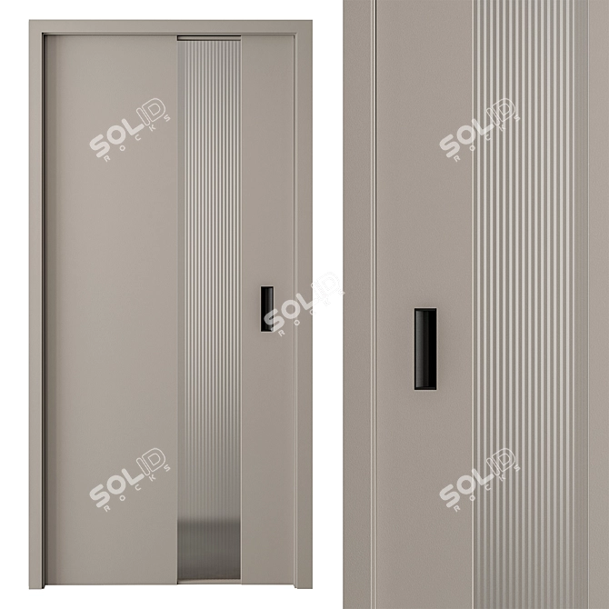 Translation from Russian: Набор дверей 58

 Elegant Doors Set 58  3D model image 3