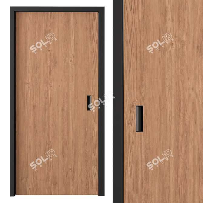 Translation from Russian: Набор дверей 58

 Elegant Doors Set 58  3D model image 4