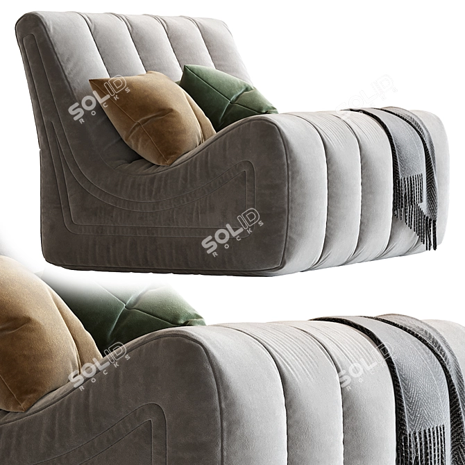  2013 Sofa Seat 3D Model 3D model image 2