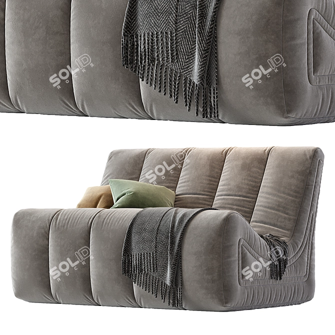  2013 Sofa Seat 3D Model 3D model image 4