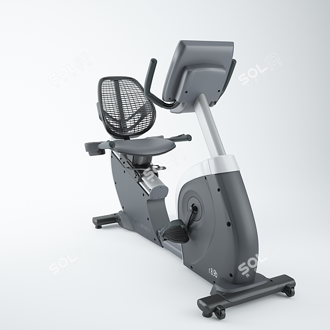 Smart Recumbent Bike 3D Model 3D model image 5