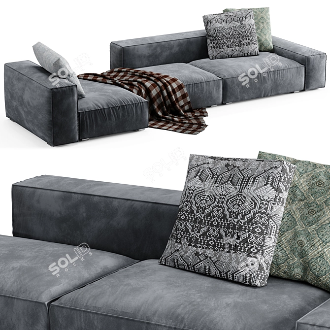 Contemporary 3D Model Boca Navi 3D model image 1