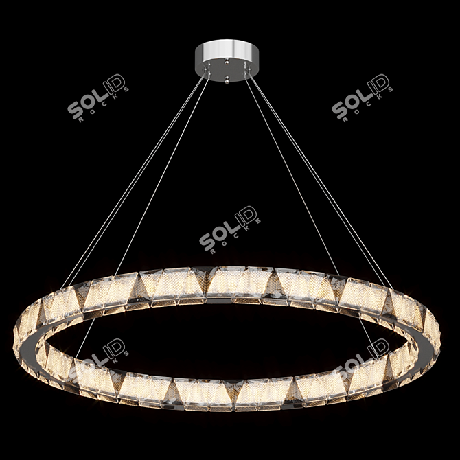 ALEKSANDRIN ONE LED Ring Chandelier 3D model image 3