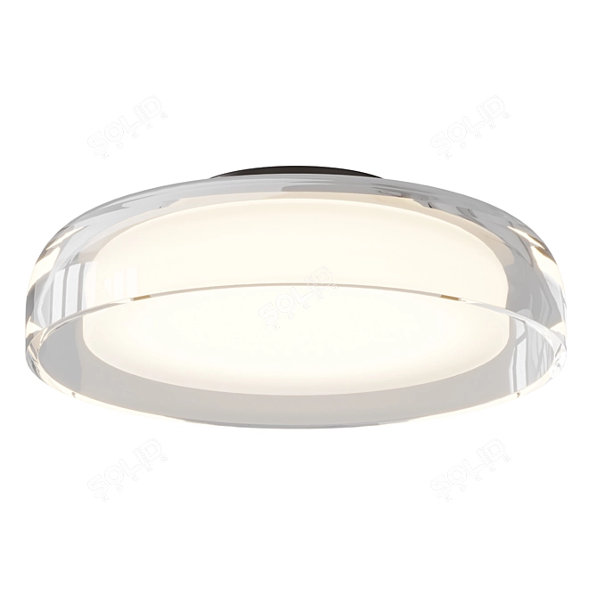 Kuzco Aston Flush Mount Light 3D model image 1