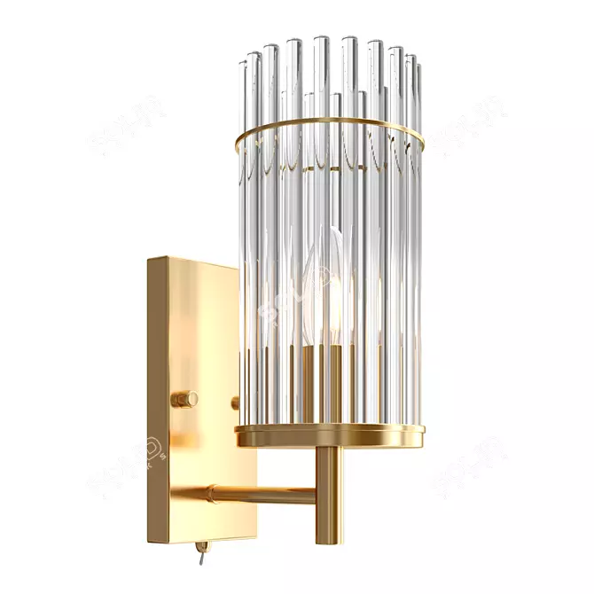 Elegant Odeon Light Formia Walllamp 3D model image 1