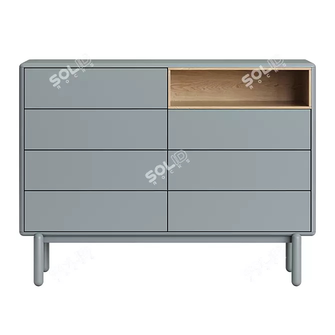 Teulat Corvo Chest Cabinet 2 3D model image 3