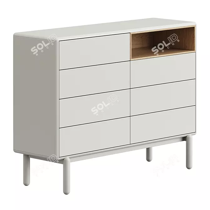 Teulat Corvo Chest Cabinet 2 3D model image 5