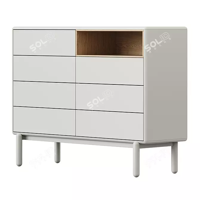 Teulat Corvo Chest Cabinet 2 3D model image 6