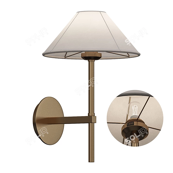 ImperiumLoft FAREL WALL Sconce 3D model image 1